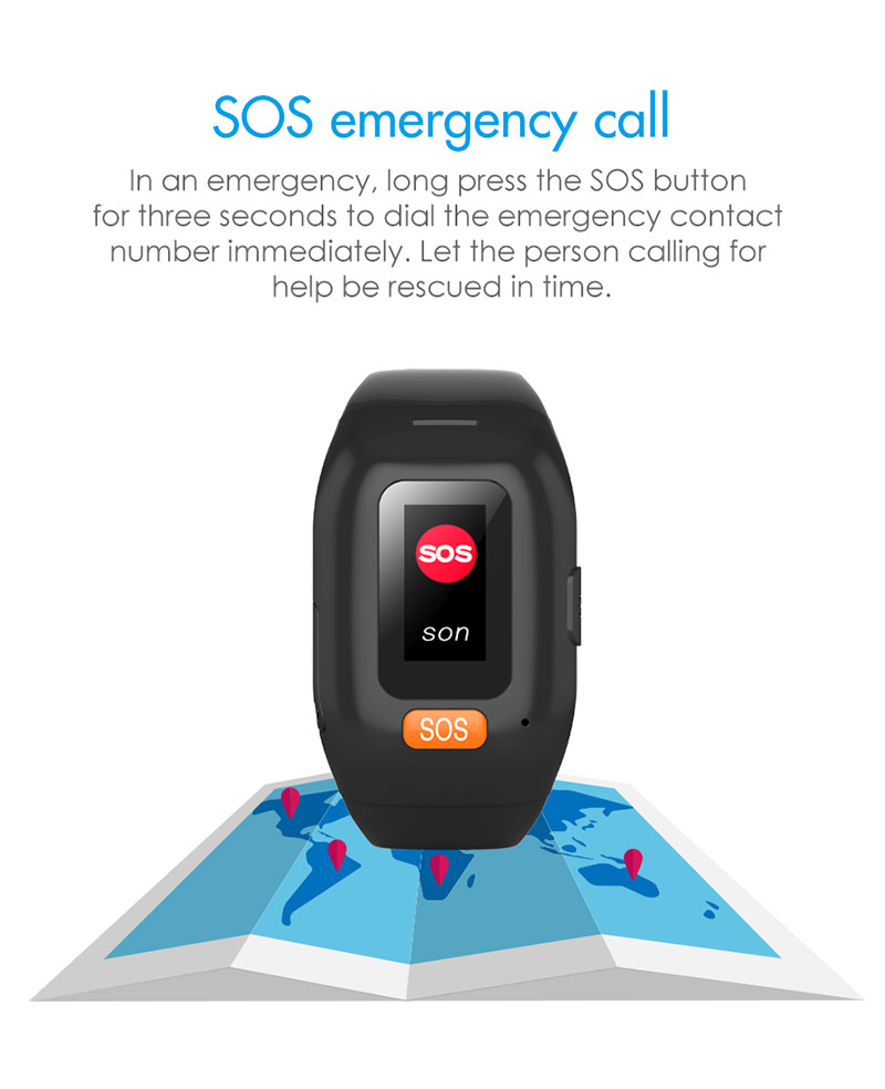S3 Elderly SOS Smart Watch